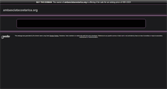Desktop Screenshot of ambasciatacostarica.org